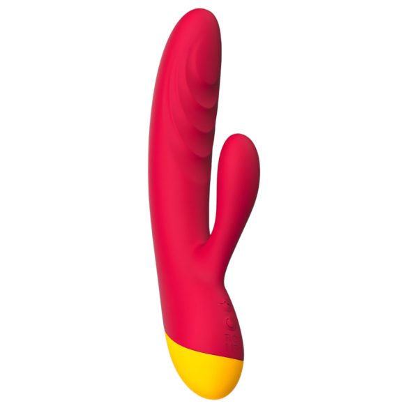 ROMP Jazz - vibrador punto G y clítoris - resistente al agua - silicona rosa