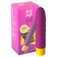   ROMP Beat - vibrador recargable impermeable tipo varita - silicona lila