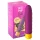 ROMP Beat - vibrador recargable impermeable tipo varita - silicona lila