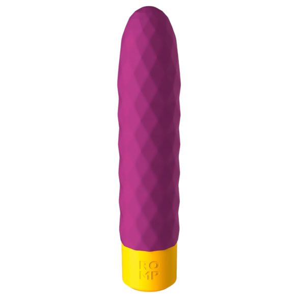 ROMP Beat - vibrador recargable impermeable tipo varita - silicona lila