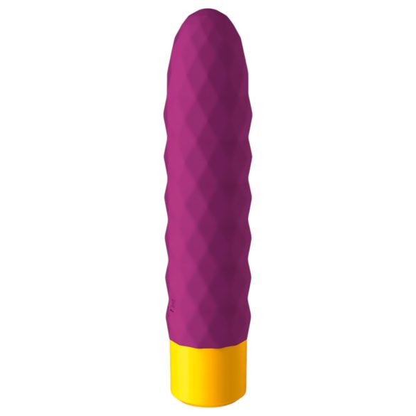 ROMP Beat - vibrador recargable impermeable tipo varita - silicona lila