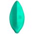 ROMP Wave - vibrador recargable impermeable para clítoris (verde)