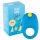 ROMP Juke - Anillo vibrador impermeable (azul)