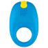 ROMP Juke - anillo vibrador impermeable (azul)