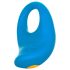 ROMP Juke - anillo vibrador impermeable (azul)