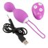 SMILE Love Ball - huevo vibrador giratorio (lila)