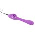 Vibrador 2en1 Recargable You2Toys con 2 Funciones (Púrpura)