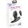 XOUXOU - vibrador anal doble recargable (negro)