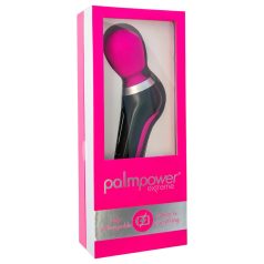Vibrador de masaje recargable (rosa-negro)