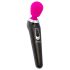 Varita PalmPower Extreme - Masajeador recargable (rosado-negro)