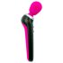 Vibrador de masaje recargable (rosa-negro)