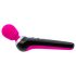 Varita PalmPower Extreme - Masajeador recargable (rosado-negro)