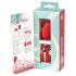 Juego de Amor SMILE - Huevo Vibratorio Inalámbrico Recargable (Rojo)