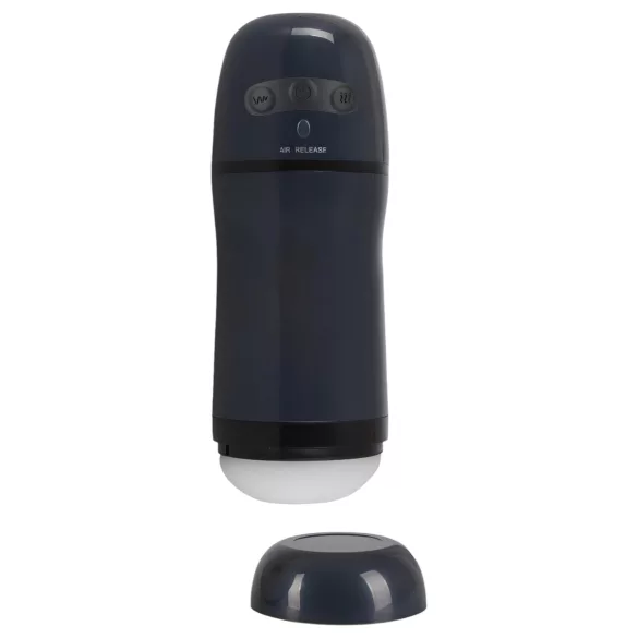 Rebel - masturbador masculino succionador y vibrador 2 en 1 - negro