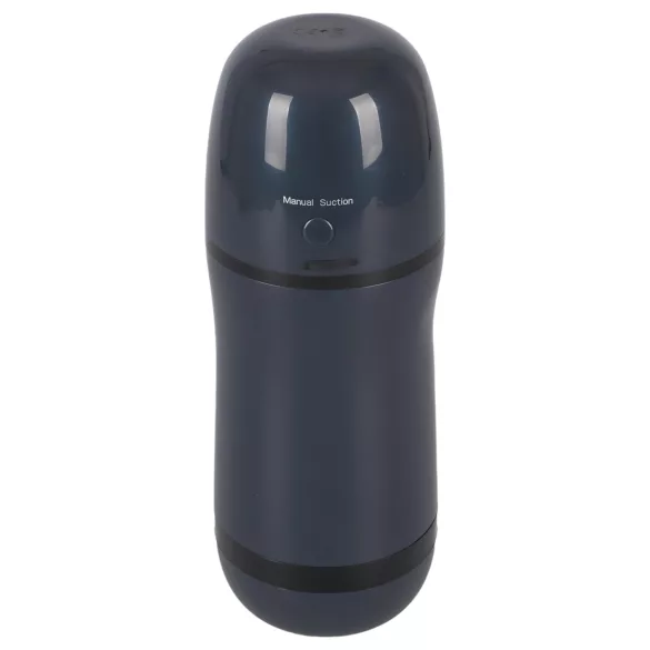 Rebel - masturbador masculino succionador y vibrador 2 en 1 - negro