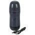 Rebel - 2en1 succionador/vibrador masturbador (negro)