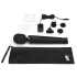 Le Wand Petite - masajeador vibrador exclusivo recargable (negro)