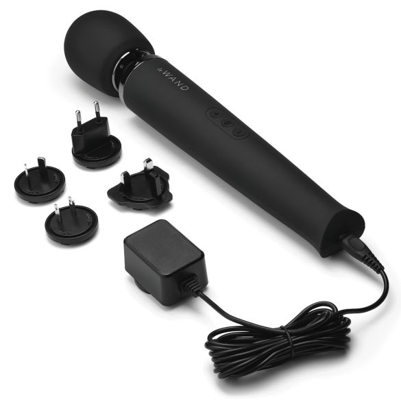 Le Wand Petite - masajeador vibrador recargable - negro