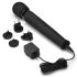 Le Wand Petite - vibrador masajeador exclusivo recargable (negro)