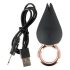 Belou - vibrador recargable e impermeable para clítoris (negro)