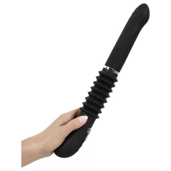You2Toys - Máquina sexual con mando - vibrador empujador recargable - negro