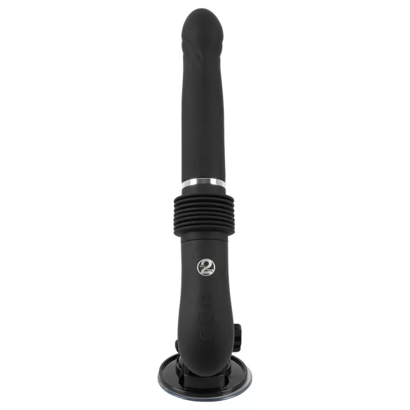 You2Toys - Máquina sexual con mando - vibrador empujador recargable - negro