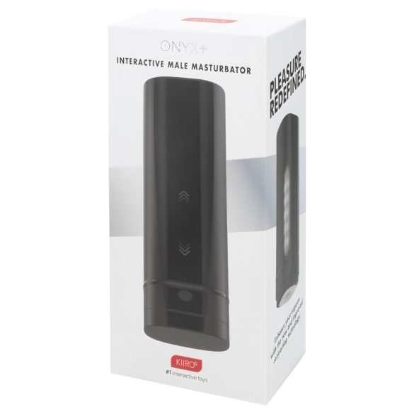 Kiiroo Onyx+ - masturbador interactivo (negro)