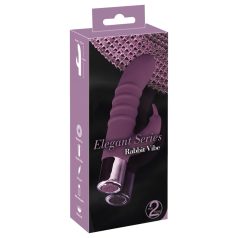 Vibrador conejito lila - punto G y clítoris recargable