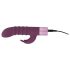 Vibrador Rabbit Punto G con Estimulador de Clítoris Recargable (Lila)