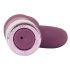 Vibrador Rabbit Punto G con Estimulador de Clítoris Recargable (Lila)