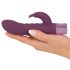 Vibrador Rabbit Punto G con Estimulador de Clítoris Recargable (Lila)