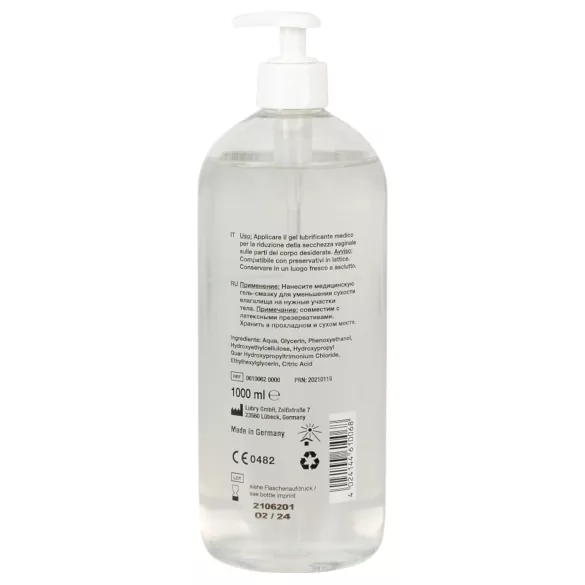 Just Glide - lubricante base agua - 1000 ml