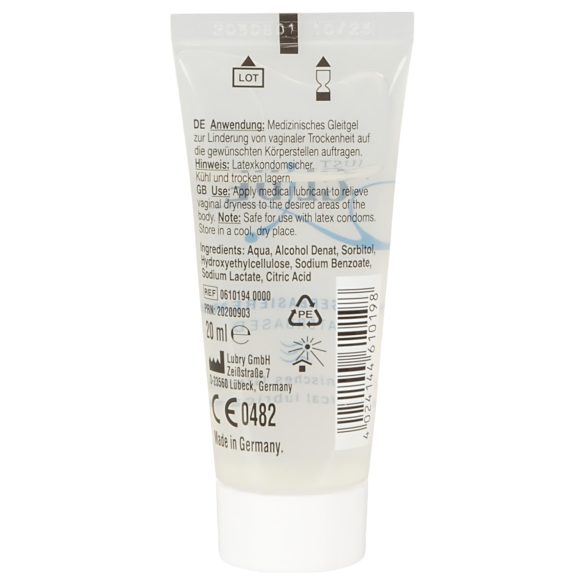 Just Glide - lubricante íntimo base agua - 20 ml