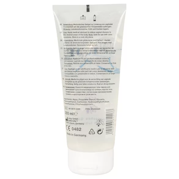 Just Glide - lubricante base agua - especial para juguetes - 200 ml