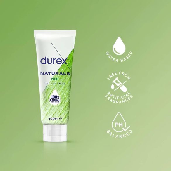 Durex - Lubricante íntimo natural - gel 100 ml