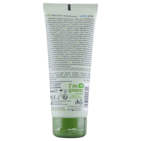 HOT Bio Super - lubricante vegano a base de agua - 100 ml