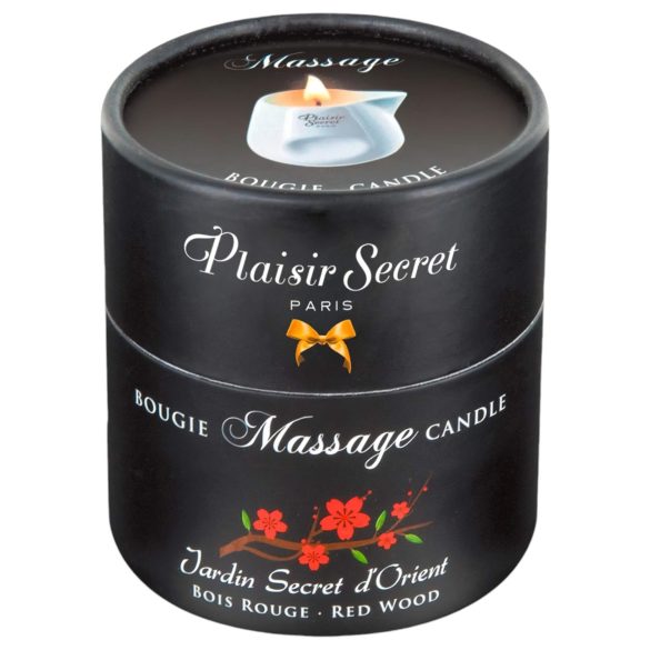 Plaisirs Secrets Red Wood - Vela de Masaje (80ml)
