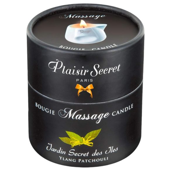 Plaisirs Secrets Ylang Patchouli - vela de masaje (80ml)