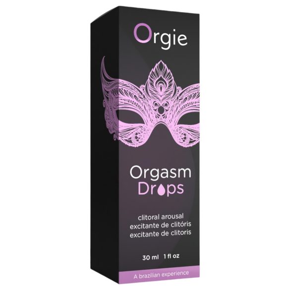 Gotas Orgásmicas Orgie - Potenciador de Deseo para Mujeres (30ml)