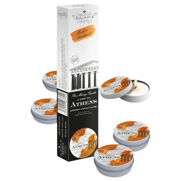 Petits Joujoux Atenas - vela de masaje de almizcle (5x43ml)