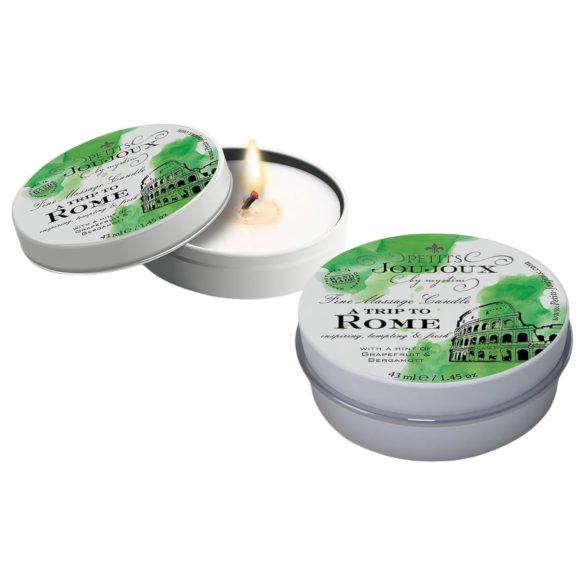 Petits Joujoux Rome - Vela de masaje grapefruit-bergamota (43ml)