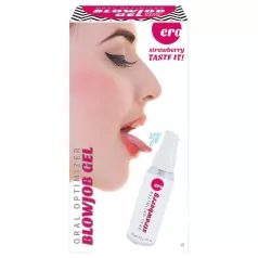   HOT - Gel para sexo oral (lubricante oral) con sabor a fresa (50 ml)