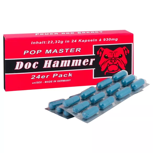 Doc Hammer - suplemento alimenticio cápsulas unisex - 24 unidades