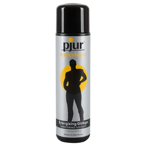 pjur superhero - lubricante energizante para hombres (100 ml)