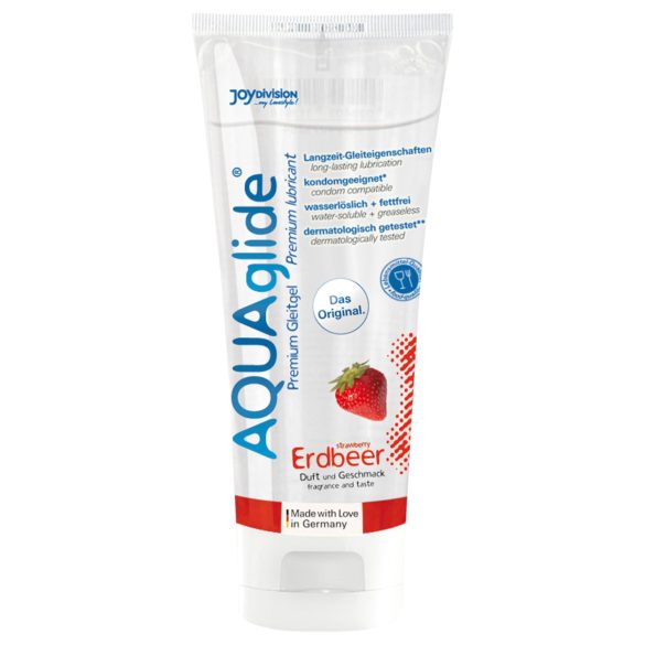 AQUAglide - Lubricante base agua fresa (100ml)