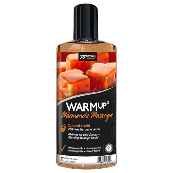 JoyDivision WARMup - aceite de masaje calentador - caramelo (150ml)