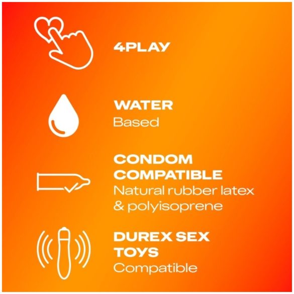 Durex - Aceite de masaje 2 en 1 - ylang ylang - 200 ml