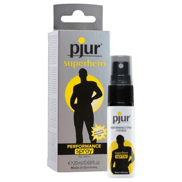 Pjur Superhéroe Retardante de Orgasmo (20 ml)