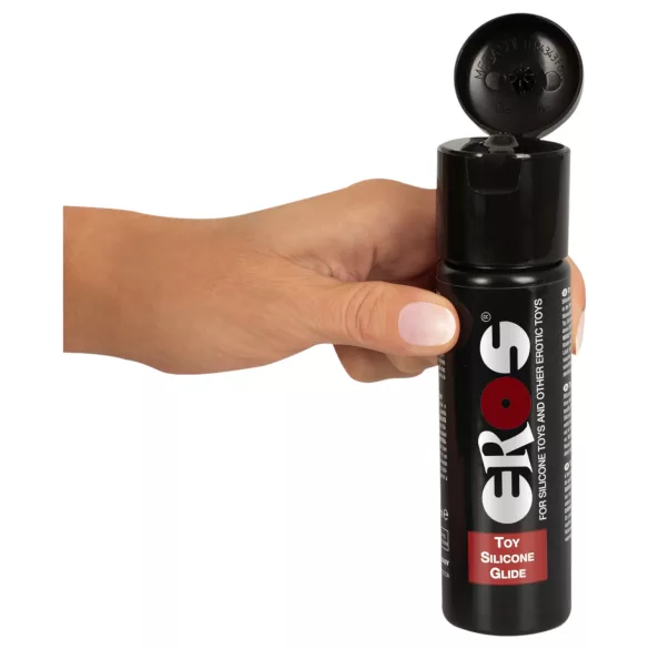 EROS - lubricante silicone - compatible juguetes sexuales - 100 ml