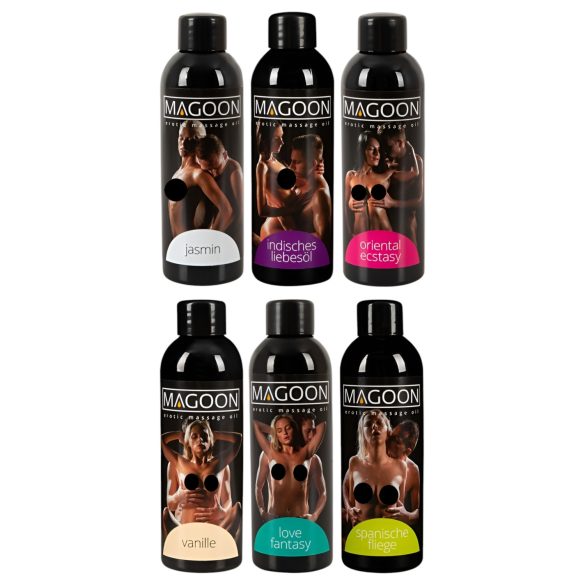 Set de Aceites de Masaje Magoon (6x100 ml)